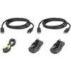 ATEN 2L-7D02UDPX5 CABLE KVM Dual DisplayPort USB audio - 1,8m