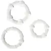 Scala / Playhouse huismerk Seven Creations Set Trois Anneaux Pénis Transparent 3 pcs