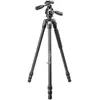 Vanguard Veo 3+ 263CPS - Trépied Multi-Angle en Carbone avec rotule sphérique à 3 Voies pour Photo-vidéo