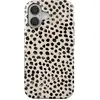 Burga Coque pour iPhone 16 MagSafe Tough Antichocs Modèle Almond Latte Beige