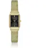 Frederic Graff - Montre Femme en Acier mesh dorée OS