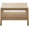 Table basse en chêne naturel 63x63 cm Citizen - Emko