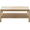Table basse en chêne naturel 93x53 cm Citizen - Emko