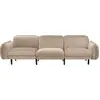 Temahome Canapé 3 Places En Velours Beige