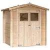 GARTFLEX Abri de jardin en bois, surface utile 3.18m², INT009