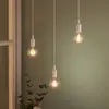 Suspension OSRAM VINTAGE 1906 BELL, blanche, plastique, Ø 9 cm