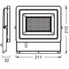 Projecteur extérieur Osram homelighting Floodlight ea 24,5W 840 Dark G...