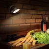 OSRAM Nightlux Round veilleuse noire LED mobile dimmable, 3000 K, batt...