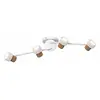 Spot pour plafond OSRAM CORK, blanc, 4 spots, GU10-LED, 927, à intensi...