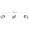 Spot de plafond OSRAM CORK, blanc, 3 spots, GU10-LED, 927, à intensité...