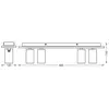 Spot de plafond OSRAM MERCURY noir 4 spots GU10 LED 927 à intensité va...