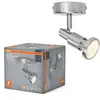 Spot de plafond OSRAM, argent, métal, à 1 lampe GU10 LED 2 700 K