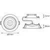 OSRAM HOMELIGHTING Spot Set Adj Simple Dim 3 x 4.9W 2700K White 409985...