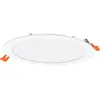 Plafonnier encastré LED OSRAM SLIM, Ø 23 cm, 6 500 K, blanc