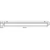 OSRAM HOMELIGHTING LED Square 14W IP44 Click-CCT 4099854445637 Appliqu...