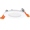 Plafonnier encastré LED OSRAM SLIM, Ø 9 cm, 6 500 K, blanc