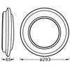 Plafonnier LED OSRAM ORBIS BERLIN, noir Ø 30 cm métal