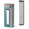 Applique murale OSRAM BATHROOM noire 32 cm de long Métal/verre IP44