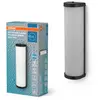 Applique murale OSRAM BATHROOM noire longueur 46 cm métal/verre IP44