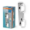 Applique murale LED OSRAM ORBIS FLAME, chrome, à 2 lampes, CCT, IP44