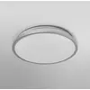 Plafonnier LED OSRAM ORBIS DUBLIN, Ø 30 cm, métal argenté