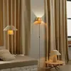 Applique murale OSRAM Decor Bamboo Paper Hat, bambou, prise E27