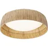 Plafonnier LED OSRAM Decor Bamboo Paper, Ø 40 cm, bambou