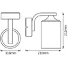 OSRAM Applique ENDURA Classic, blanche, E27, IP43, boîtier en aluminiu...