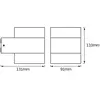 Applique d'extérieur LED OSRAM ENDURA STYLE PUCK, gris foncé, IP44