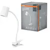 Lampe à pince OSRAM Office Line Desk Trapezium Clip blanc GU10