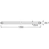 OSRAM lampe LED T8 15W ampoule tubulaire Bio-Lumilux 965 120cm