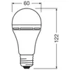 OSRAM LED ampoule à incandescence E27 8W mat 2700K accu éclairage de