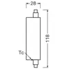 Ampoule LED OSRAM Stab R7s 20W 3.000K 300