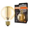 OSRAM LED Vintage 1906, G80, E27, 5,8 W, or, 2.200 K, intensité variable.