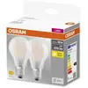 Lampe LED - OSRAM - BASE CLASSIC A GL FR 40 - Blanc - Compatible variateur - A+