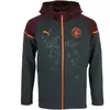 Puma Sweat à capuche Manchester City FC gris XL