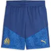 PUMA Short d’entraînement 23/24 Olympique de Marseille S Clyde Royal Team Sun Glitter Blue Gold