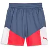 PUMA Short Individualcup tricoté Homme, Bleu Encre Blanche, S