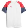 PUMA Individuel Maillot de Football Homme, Orchidée de feu Blanc, S