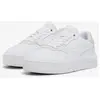 Chaussures Puma Cali Court Match blanc pur beige clair femme - 38