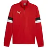 Puma Sweatshirt 1/4 zip Teamrise rouge M