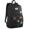 PUMA PUMA Patch Backpack, Sac à dos Adultes unisexes, PUMA Black, OSFA -