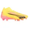 Puma Men Ultra Pro Fg/Ag Soccer Shoes, Sun Stream-Puma Black-Sunset Glow, 46 EU