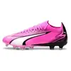 Chaussures de football Puma Ultra Match FG/AG Rose 45 107754-01