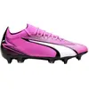 Puma Puma Chaussures De Football Ultra Match Mxsg, Rose/Noir/Blanc