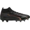 Puma Men Ultra Pro Fg/Ag Soccer Shoes, Puma Black-Copper Rose, 44 EU