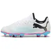 Chaussures de football enfant Puma Future 7 Play FG/AG Blanc 33 107734-01
