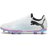 Chaussures de football Puma Future 7 Play FG/AG Blanc 44 107723-01