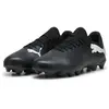 Puma Men Future 7 Play Fg/Ag Soccer Shoes, Puma Black-Puma White, 44 EU