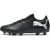 Puma Men Future 7 Play Fg/Ag Soccer Shoes, Puma Black-Puma White, 40 EU